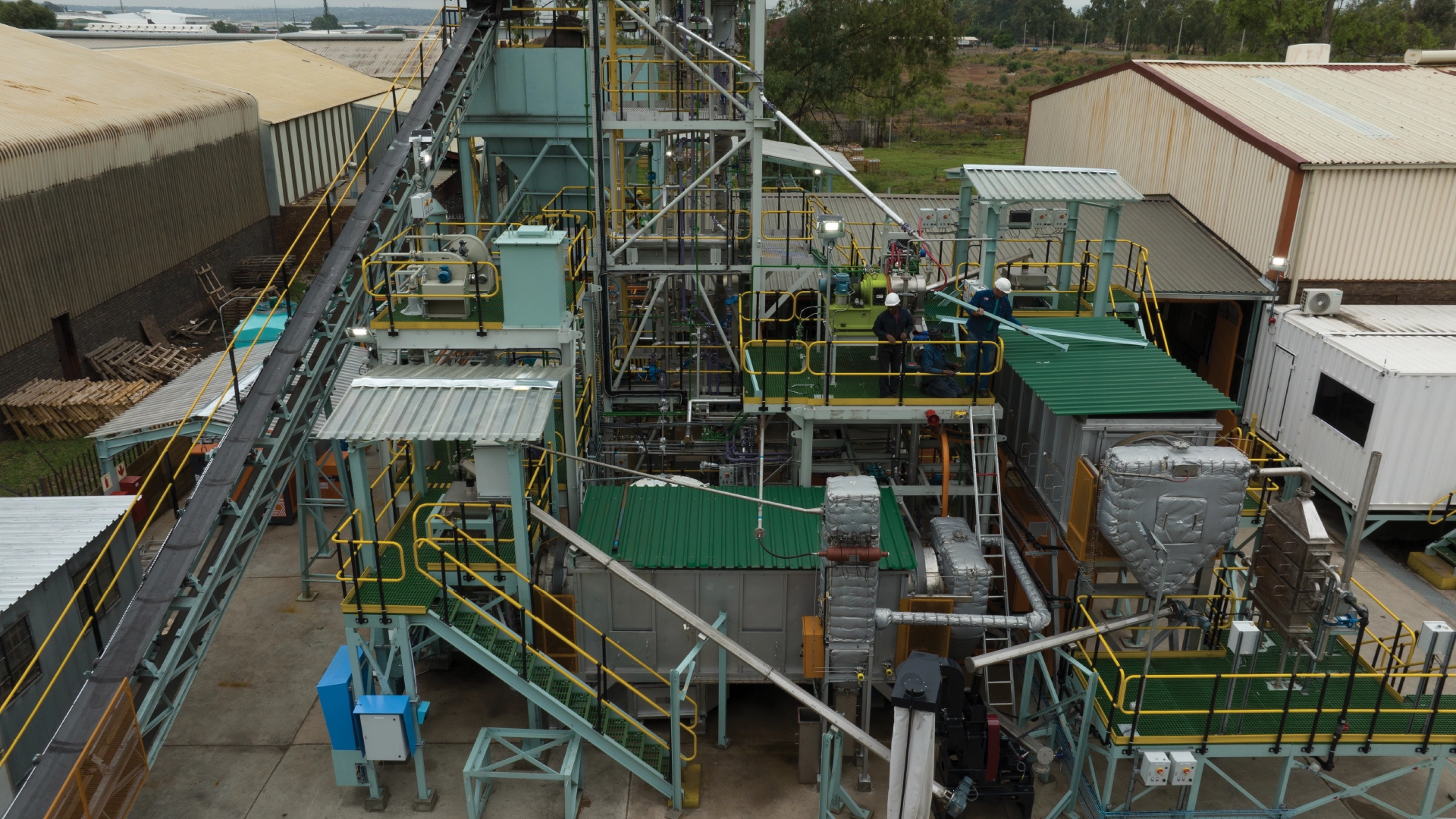 Chlorination technology demonstration plant, South Africa